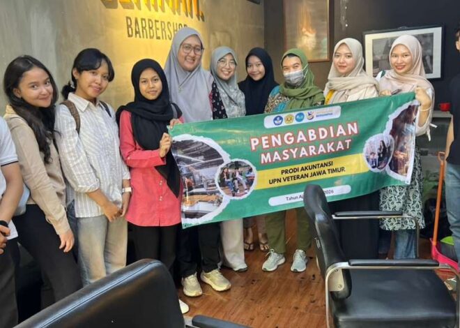 Prodi Akuntansi UPN “Veteran” Jawa Timur Dampingi Seniman Barbershop Tingkatkan Pencatatan Keuangan UMKM